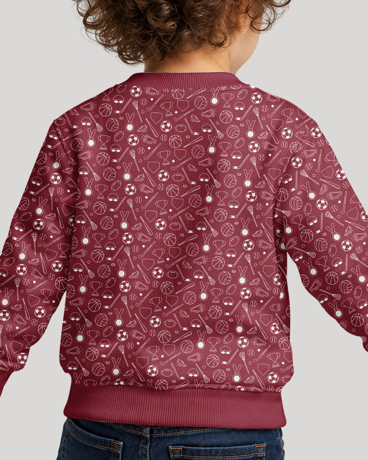 Doodle Sports Bamboo Crewneck Sweatshirt