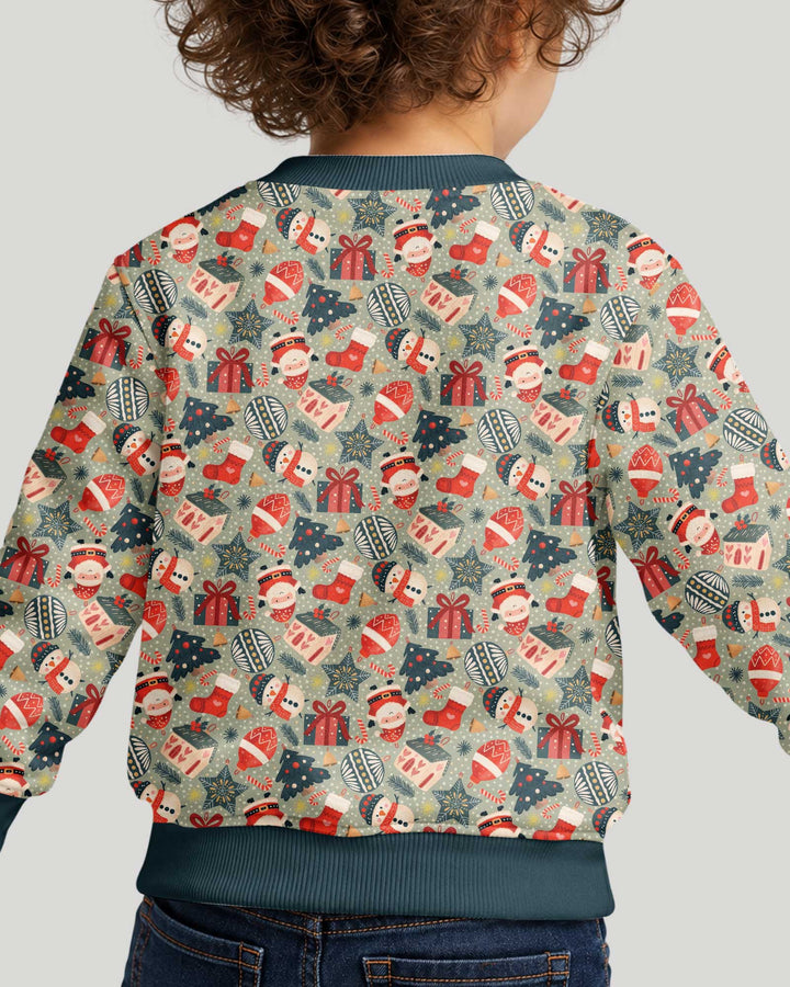 Christmas Ornaments Bamboo Crewneck Sweatshirt