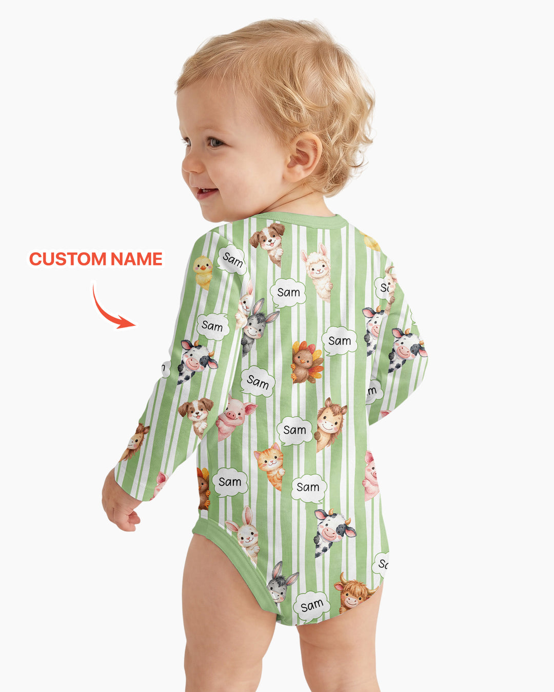 New Kid in Town Custom Name Bamboo Bodysuit