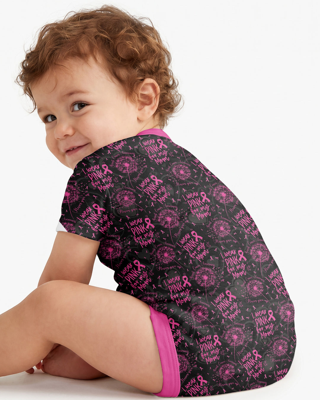 I Wear Pink For My Mom Bamboo Bodysuit