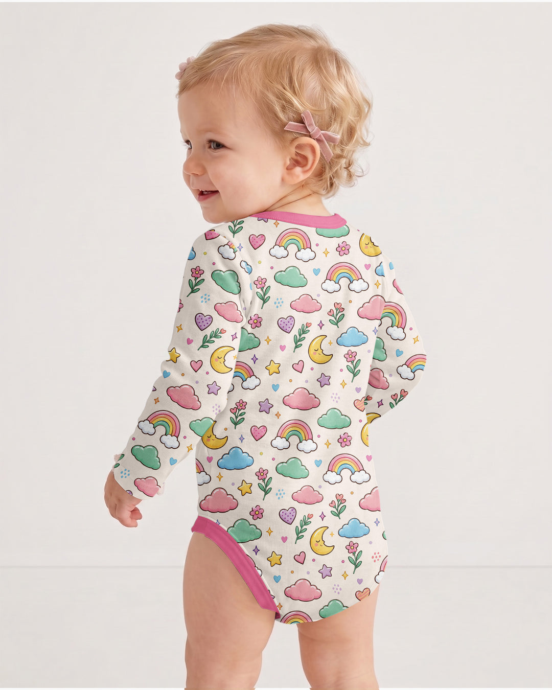 My Grandma Loves Me More Than All The Stars Bamboo Bodysuit