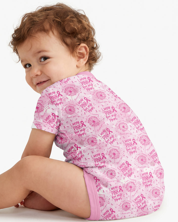 I Wear Pink For My Mom Bamboo Bodysuit