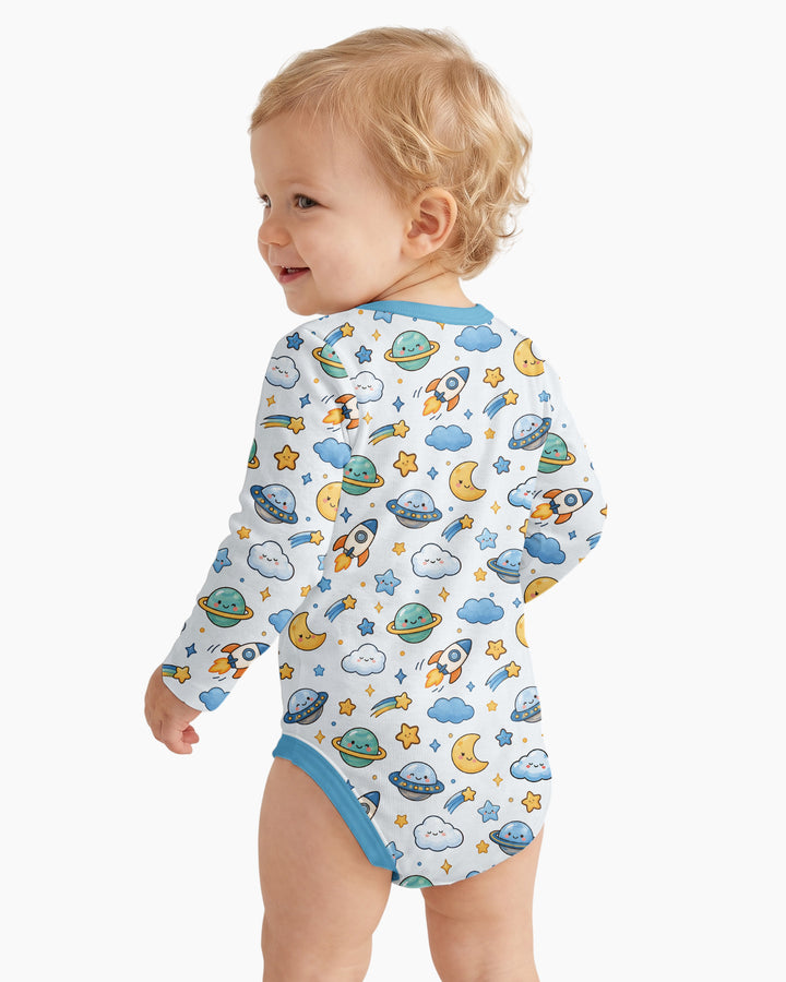 My Grandma Loves Me More Than All The Stars Bamboo Bodysuit