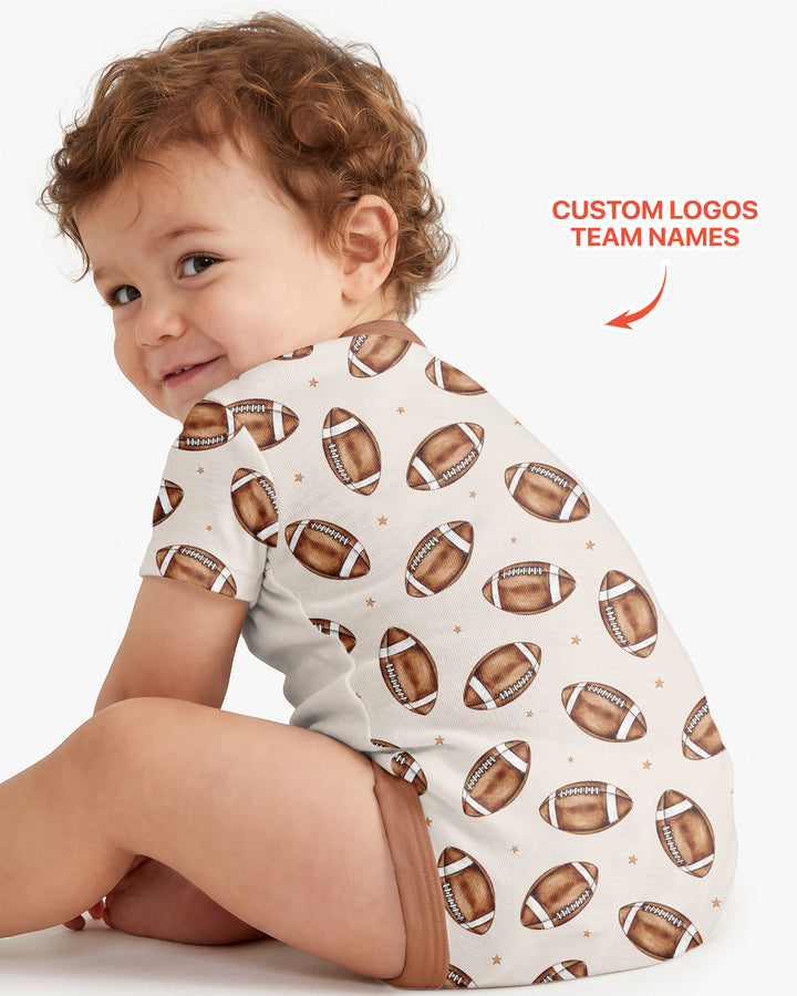 I'm Still Deciding House Divided - Upload Two Team Logo Bamboo Bodysuit