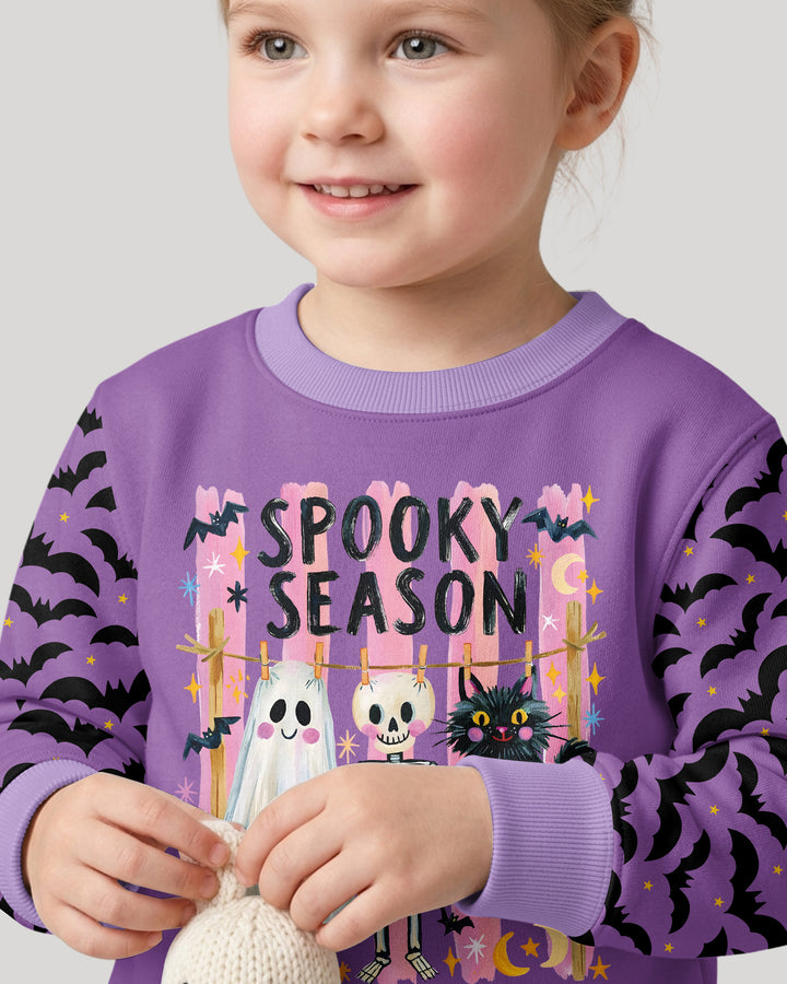 Bats & Boos Family Matching Bamboo Crewneck Sweatshirt