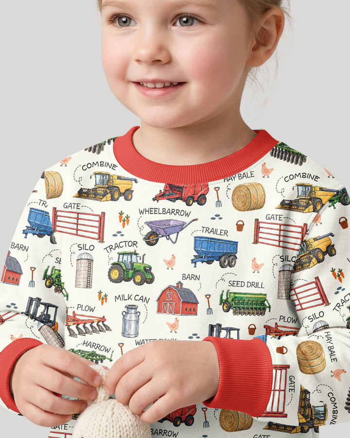 Little Farmer Bamboo Crewneck Sweatshirt