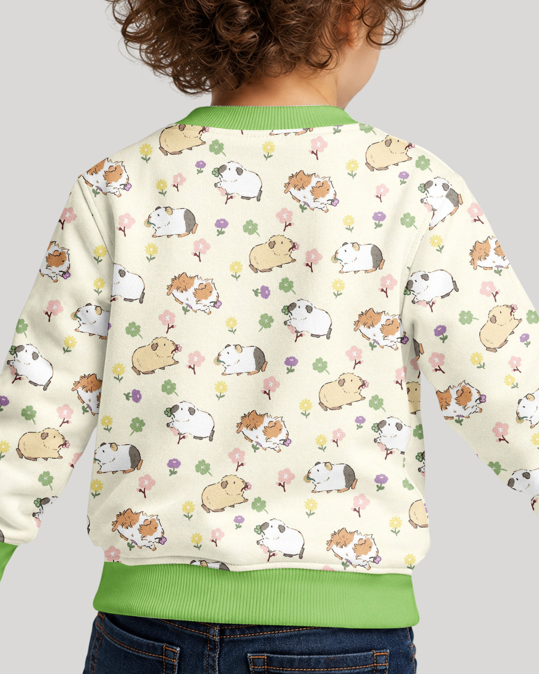 Guinea Pig Garden Bamboo Crewneck Sweatshirt