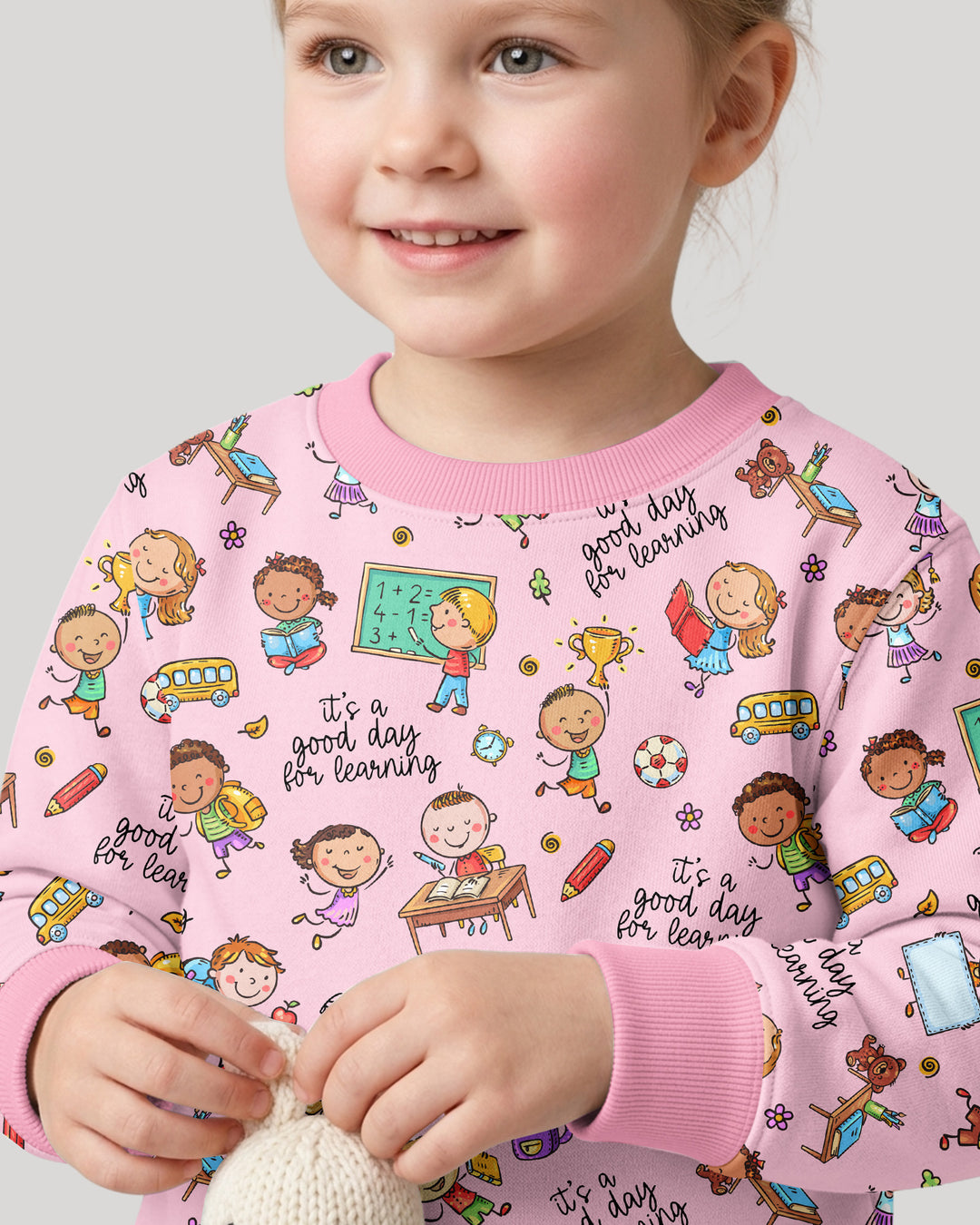 Little Learners Adventure Bamboo Crewneck Sweatshirt
