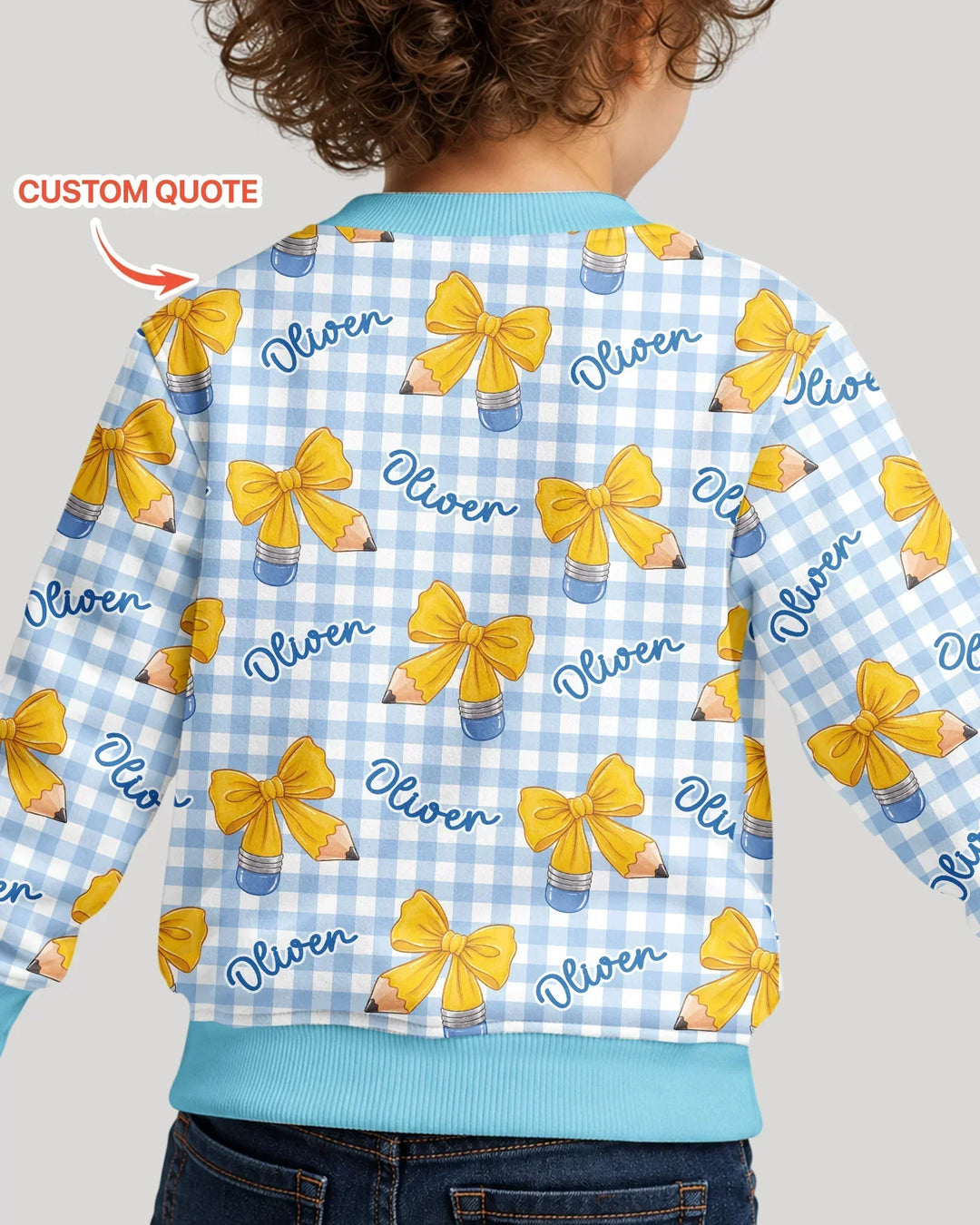 Coquette Back To School Bamboo Crewneck Sweatshirt