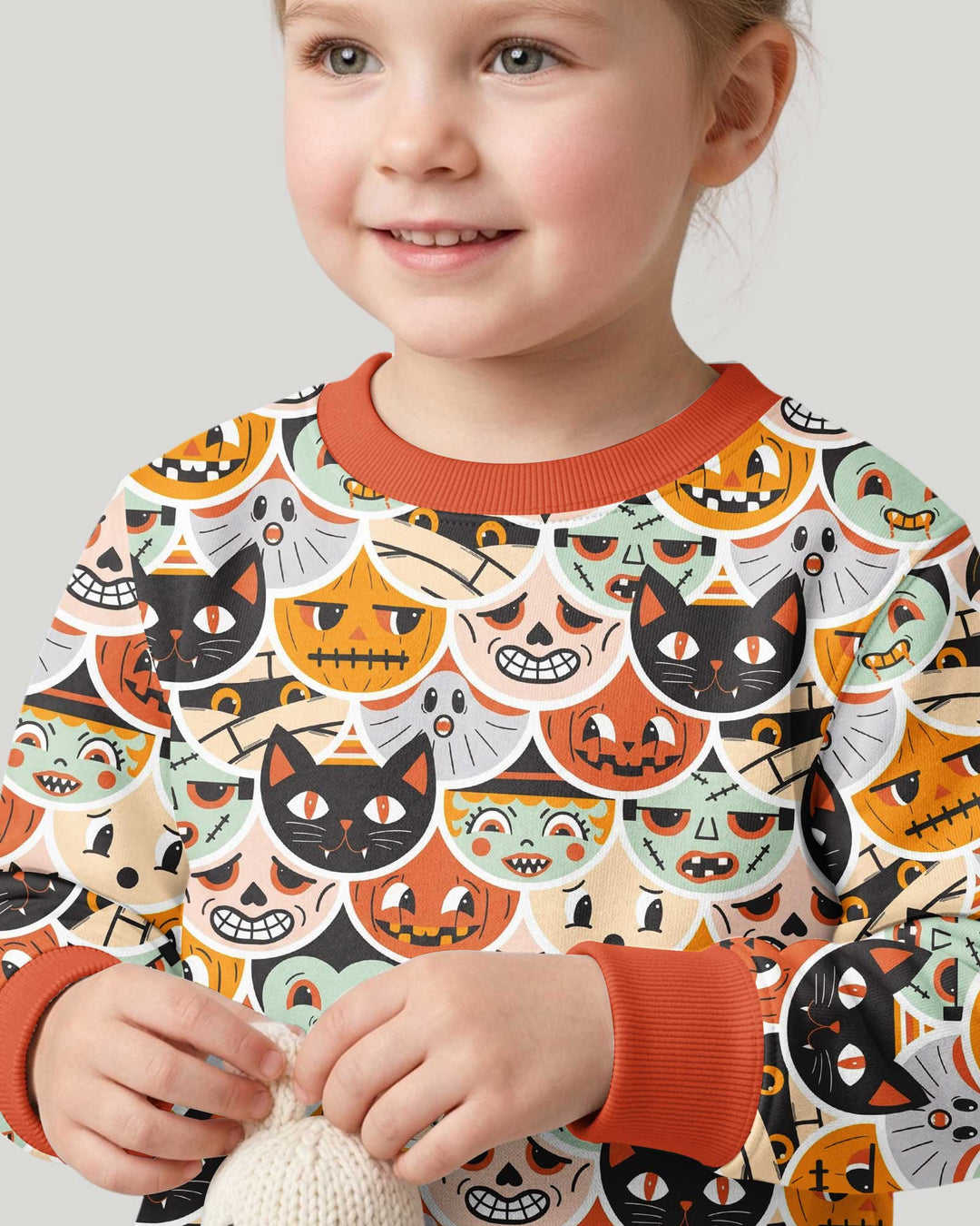 Monster Mash-Up Bamboo Crewneck Sweatshirt