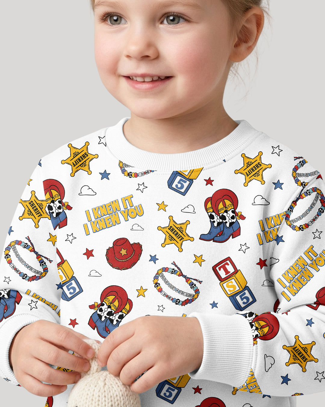 Little Cowgirl Bamboo Crewneck Sweatshirt