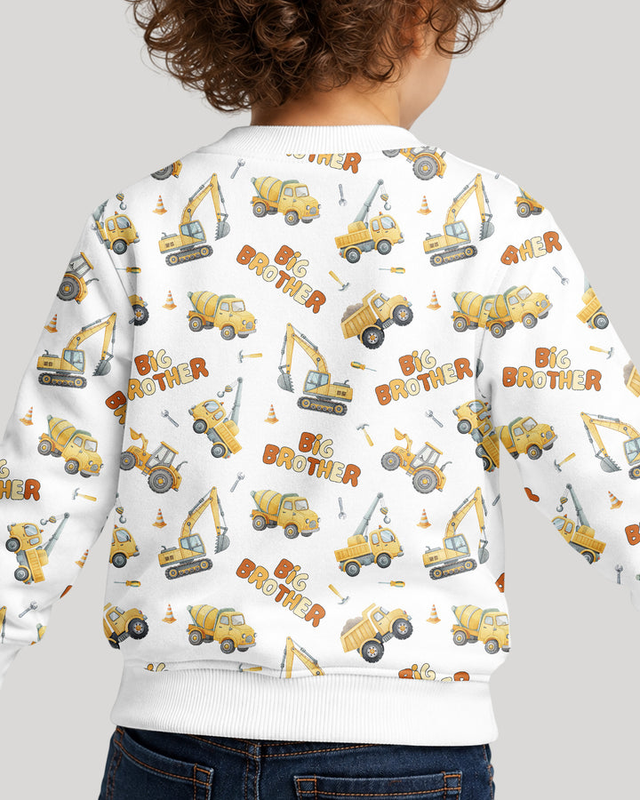 Custom Construction Matching Sibling Bamboo Crewneck Sweatshirt