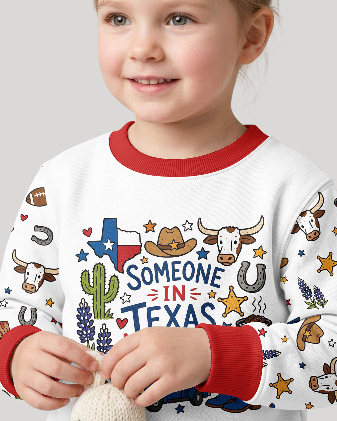 Someone in Texas Loves Me Bamboo Crewneck Sweatshirt