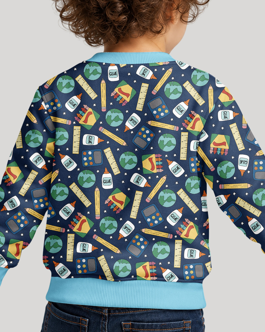 School Supply Bamboo Crewneck Sweatshirt