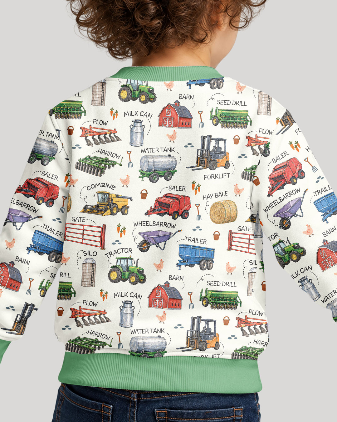 Little Farmer Bamboo Crewneck Sweatshirt
