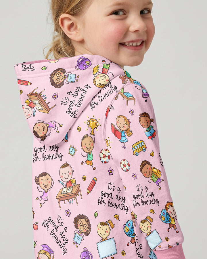 Little Learners Adventure Bamboo Zip Hoodie