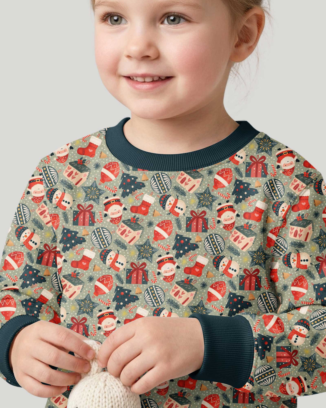 Christmas Ornaments Bamboo Crewneck Sweatshirt