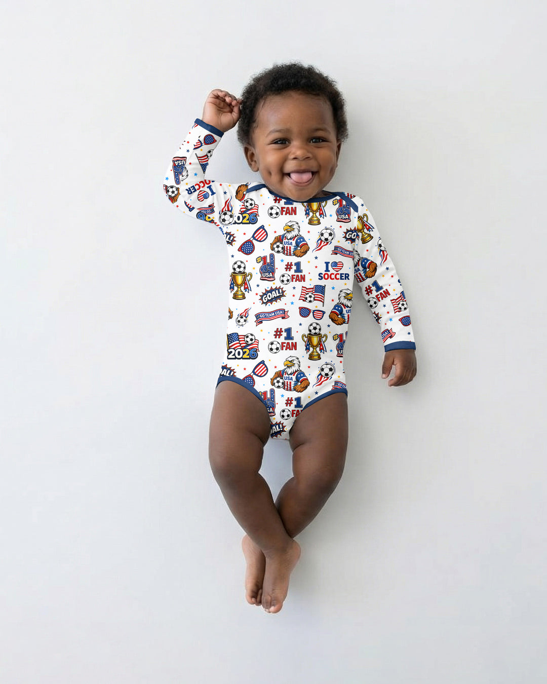 USA Soccer 2026 Party Bamboo Bodysuit