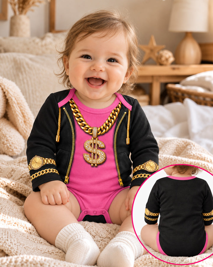 Little Chain King Bamboo Bodysuit