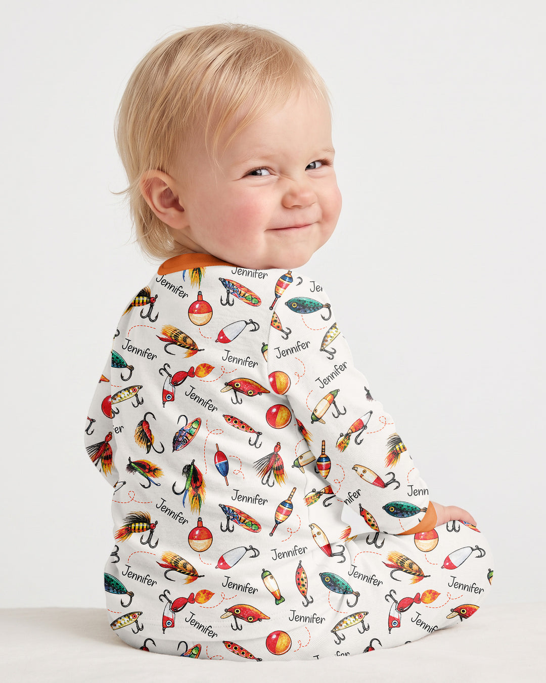 Custom Name Is It Too Soon to Ask for a Fishing Pole Bamboo Two Piece Long Sleeve Pajama Set