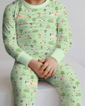 Let's Golf Bamboo Two Piece Long Sleeve Pajama Set