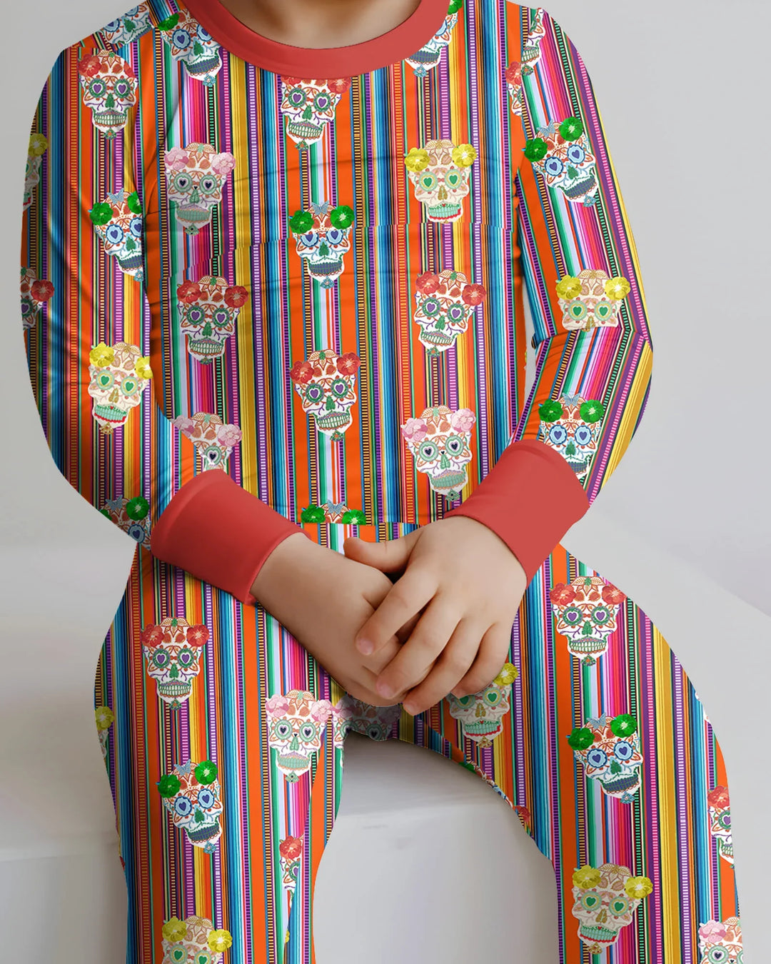 Cinco De Mayo Sparkle Two Piece Long Sleeve Pajama Set