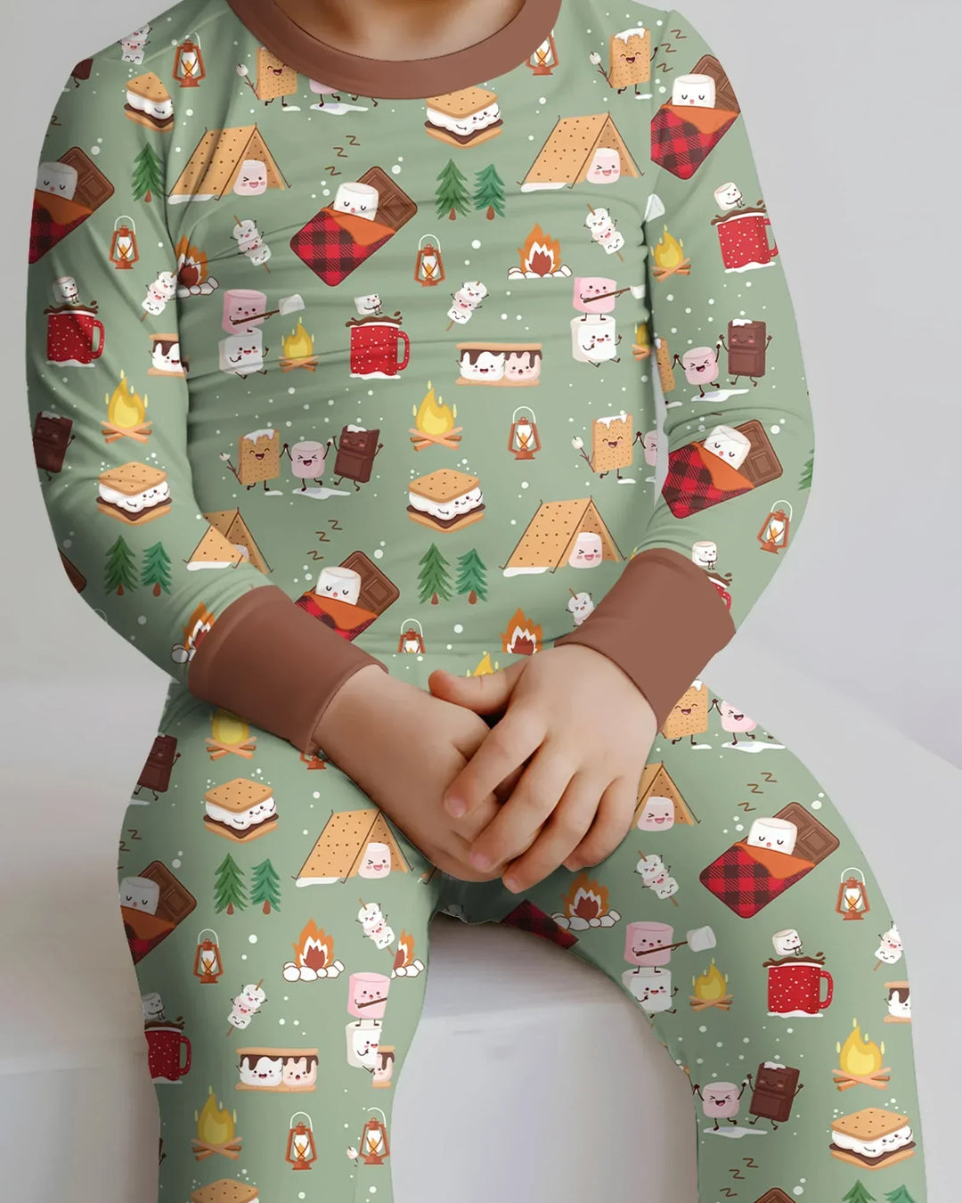 Campfire Bamboo Two Piece Long Sleeve Pajama Set