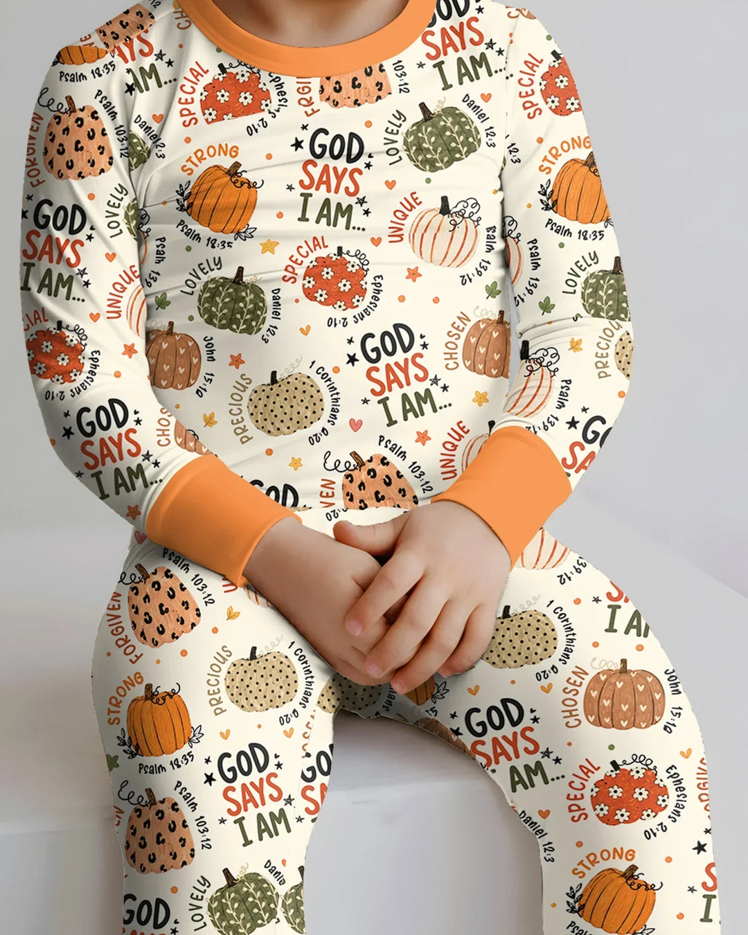 Template Bamboo Two Piece Long Sleeve Pyjamas Set