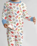 Catch Of The Day Family Matching Bamboo Two Piece Long Sleeve Pajama Set