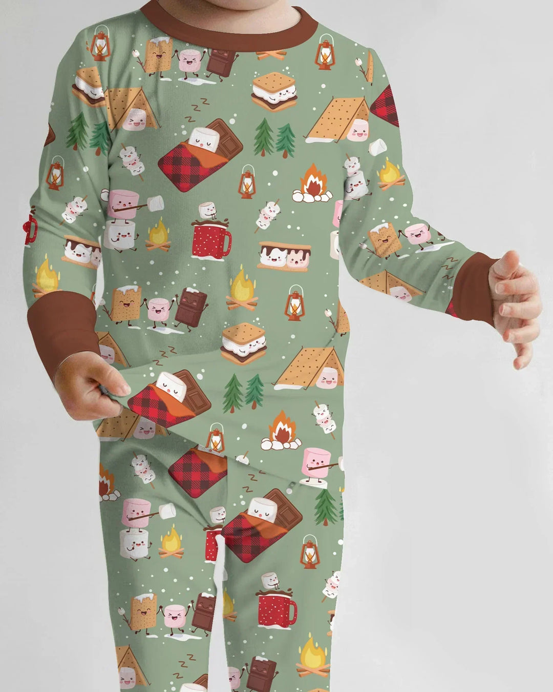 Campfire Bamboo Two Piece Long Sleeve Pajama Set