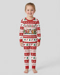 We Wish You Nothing Butt A Merry Christmas Bamboo Two Piece Long Sleeve Pajama Set