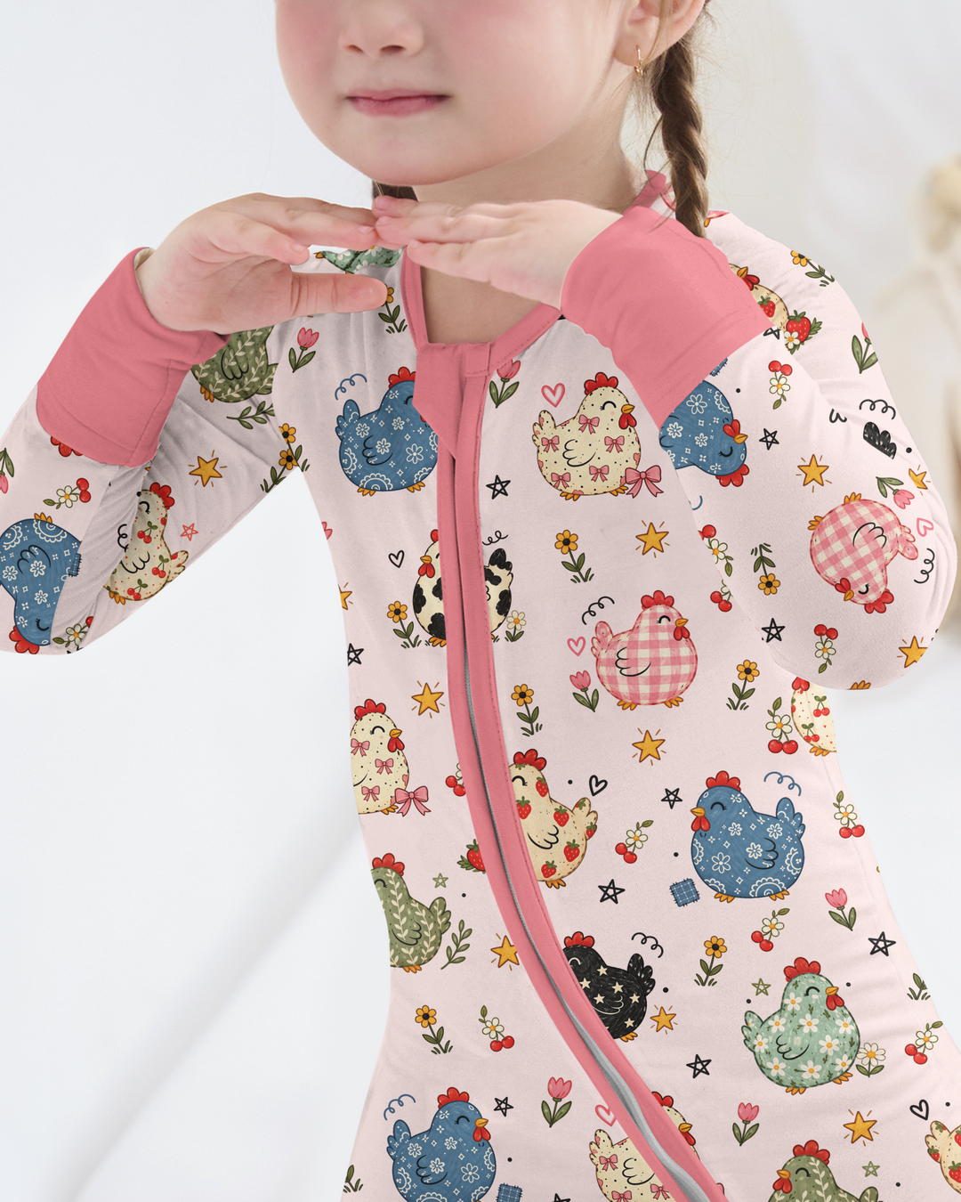 Chicken Lover Bamboo Convertible Zippy