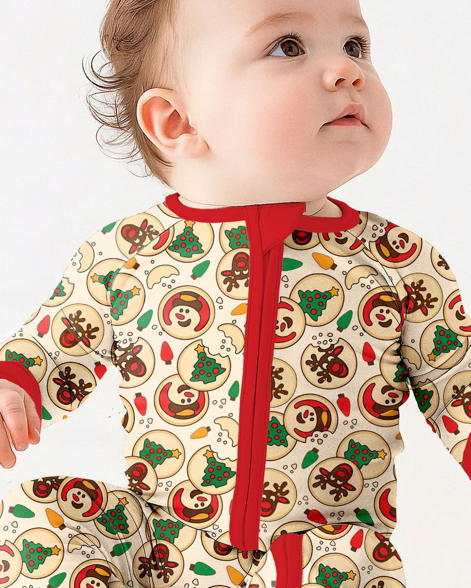 Christmas Sugar Cookie Bamboo Convertible Zippy