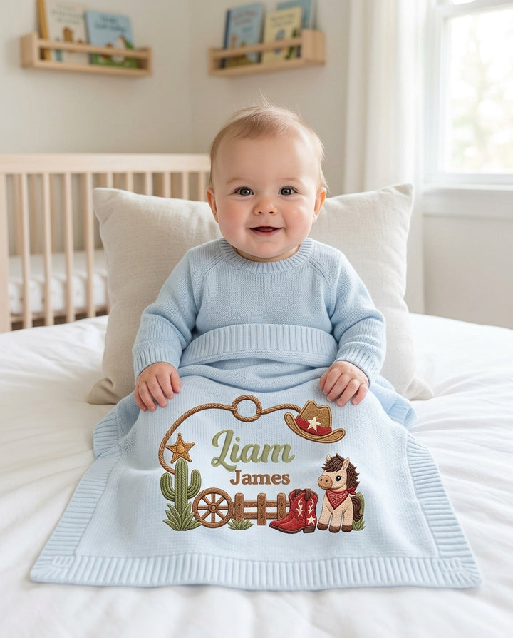 Cow Baby Cotton Blanket