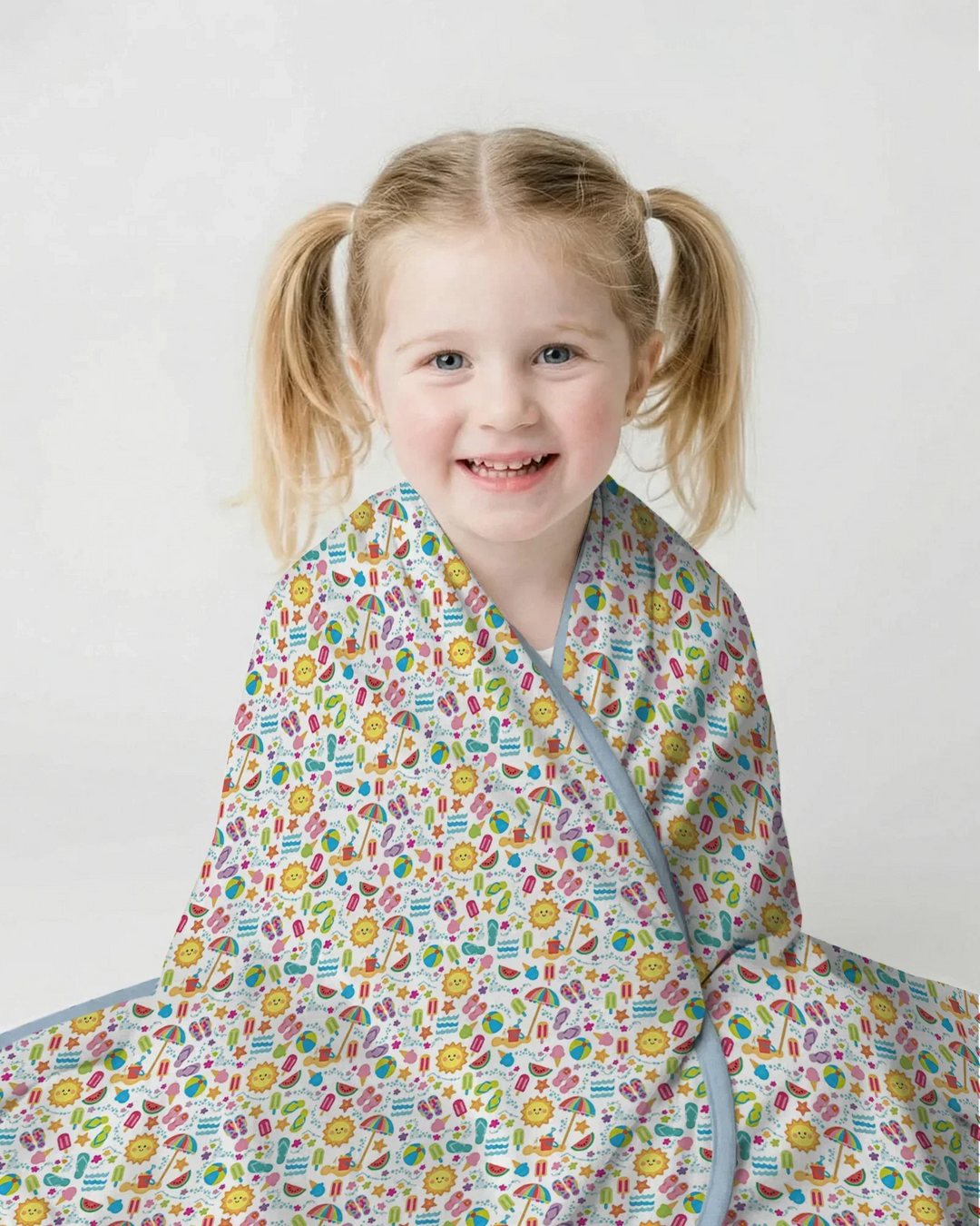 Sunshine Splash Party Bamboo Blanket