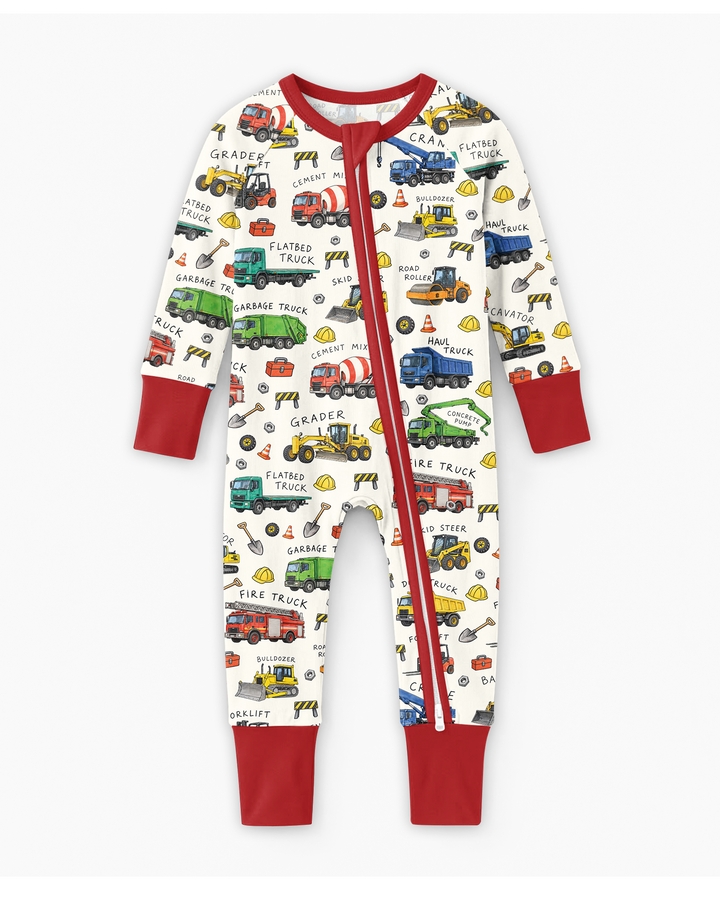 Construction Truck Bamboo Convertible Zippy