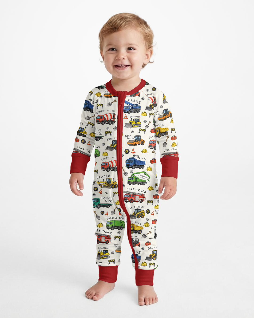 Construction Truck Bamboo Convertible Zippy