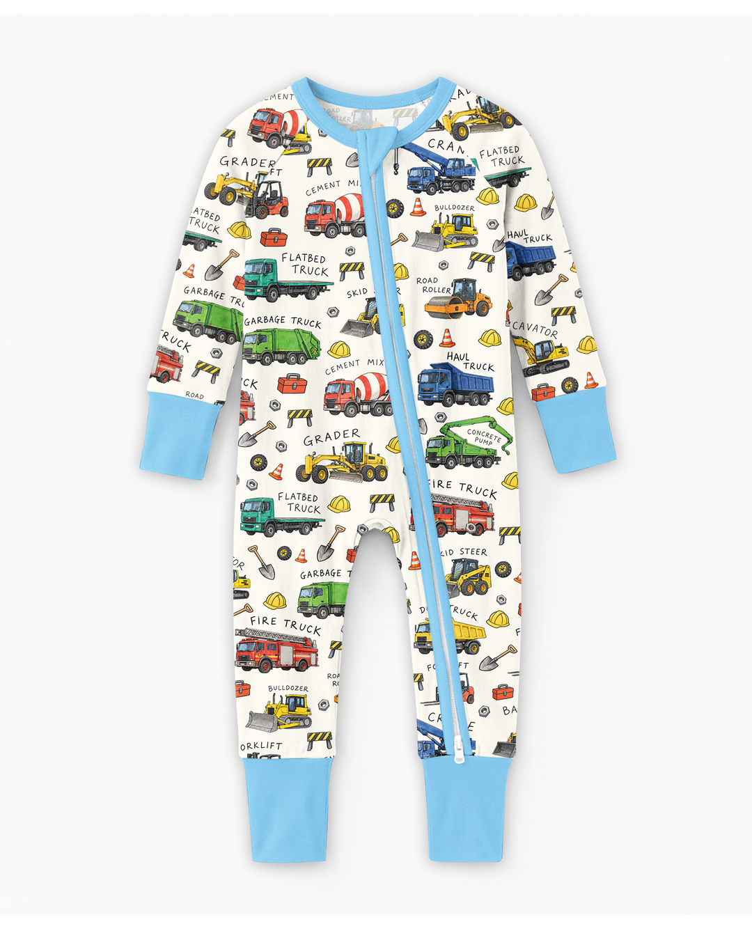 Construction Truck Bamboo Convertible Zippy