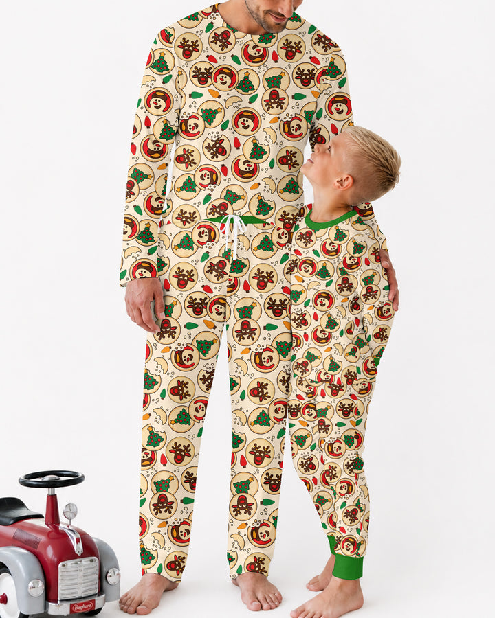 Christmas Sugar Cookie Bamboo Men's Pajama Set