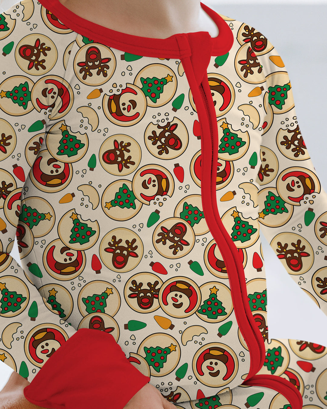 Christmas Sugar Cookie Bamboo Convertible Zippy