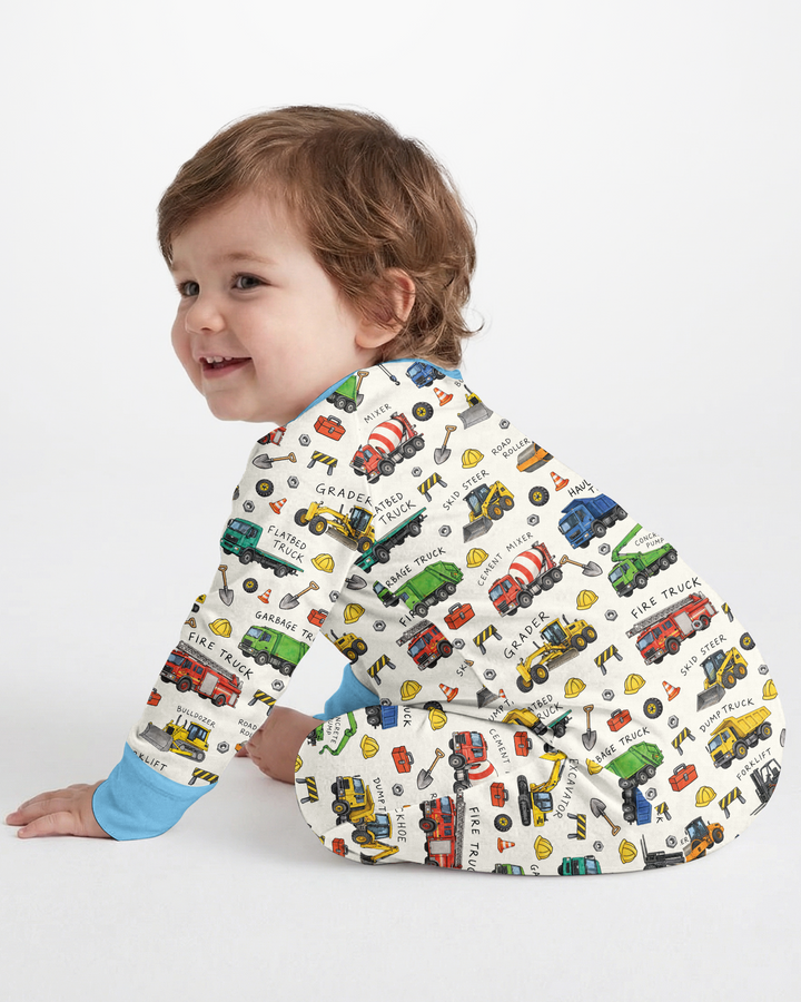 Construction Truck Bamboo Convertible Zippy