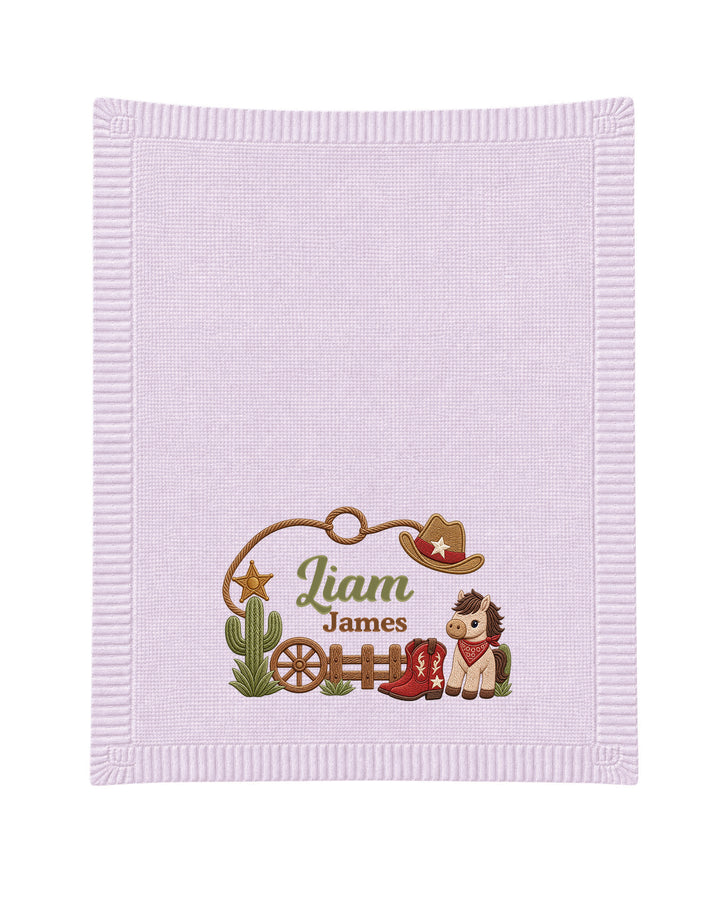 Cow Baby Cotton Blanket