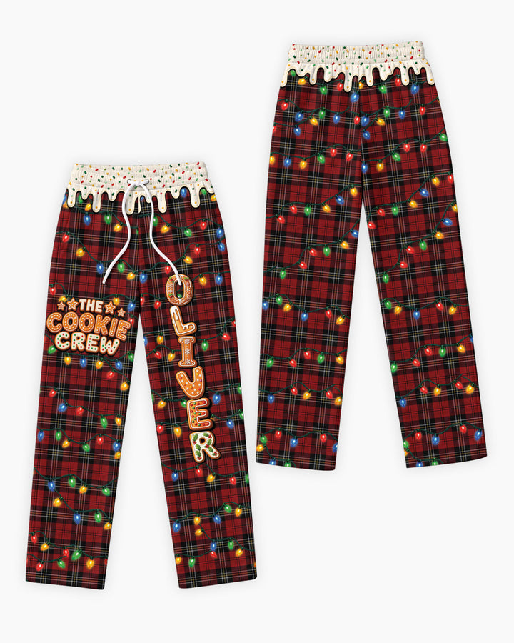 The Cookie Crew Custom Name Bamboo Men's Pajama Set