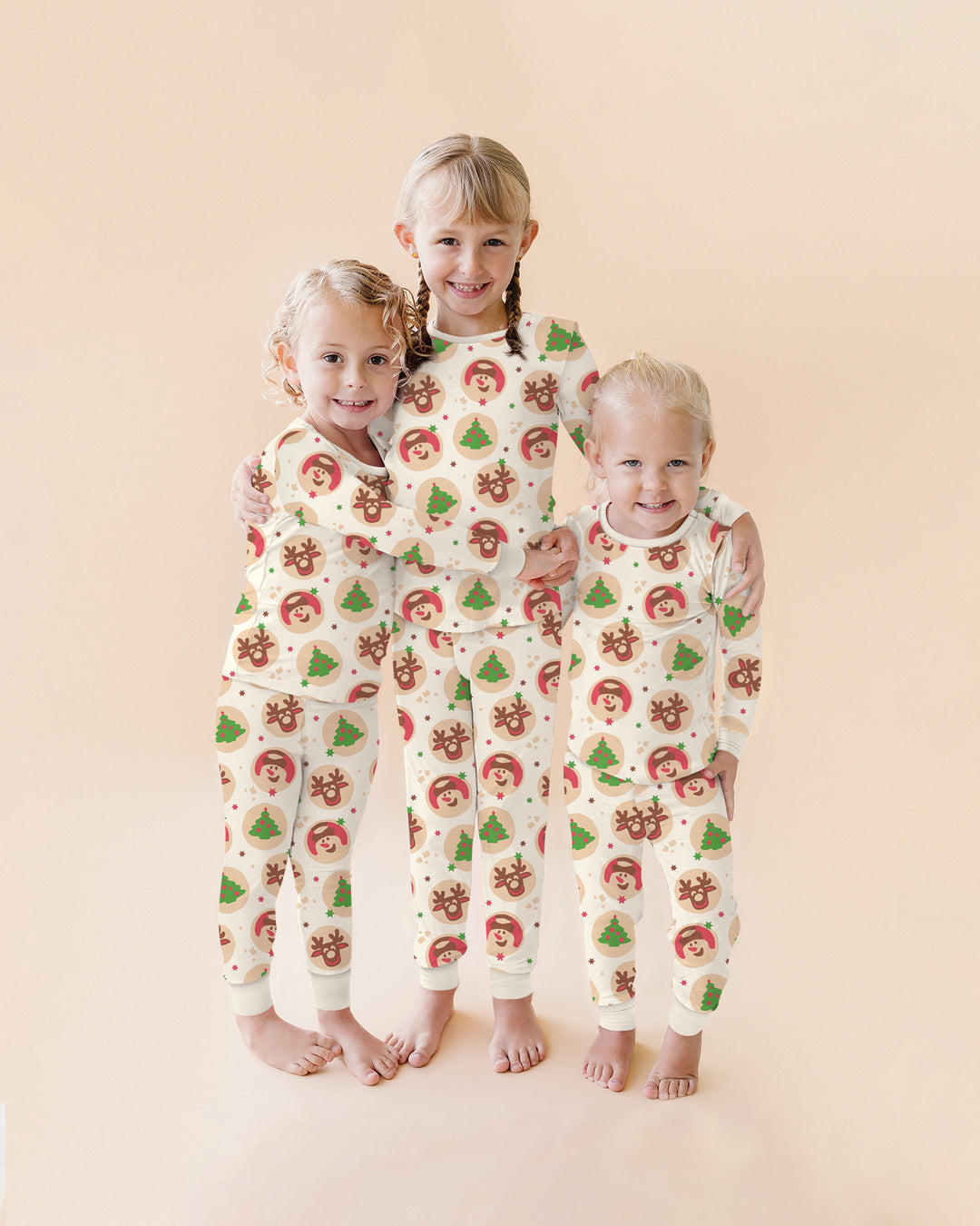 Template Bamboo Two Piece Long Sleeve Pyjamas Set