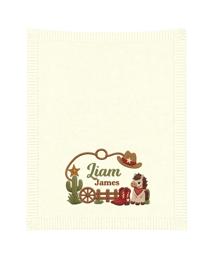 Cow Baby Cotton Blanket