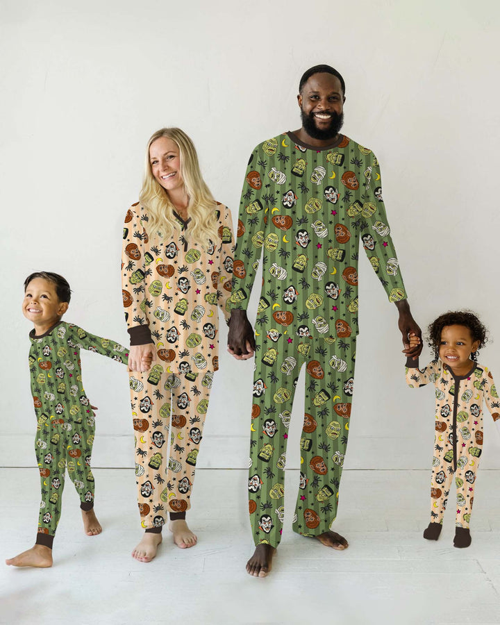 Template Bamboo Two Piece Long Sleeve Pyjamas Set