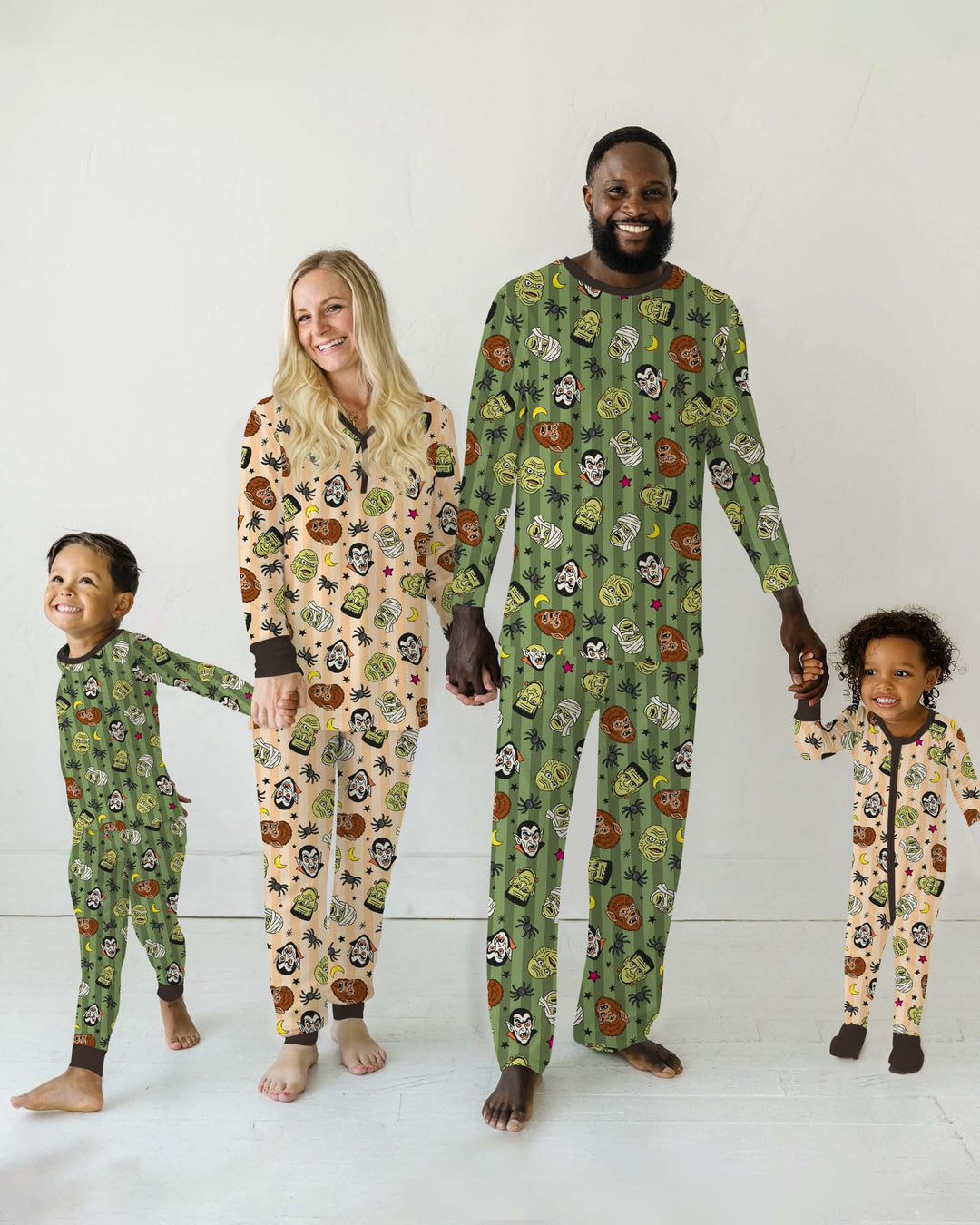 Creepy Crew Family Matching Bamboo Convertible Zippy