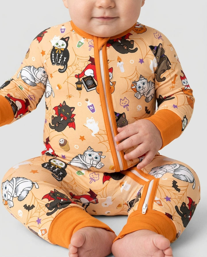 Spooky Kittie Bamboo Convertible Zippy