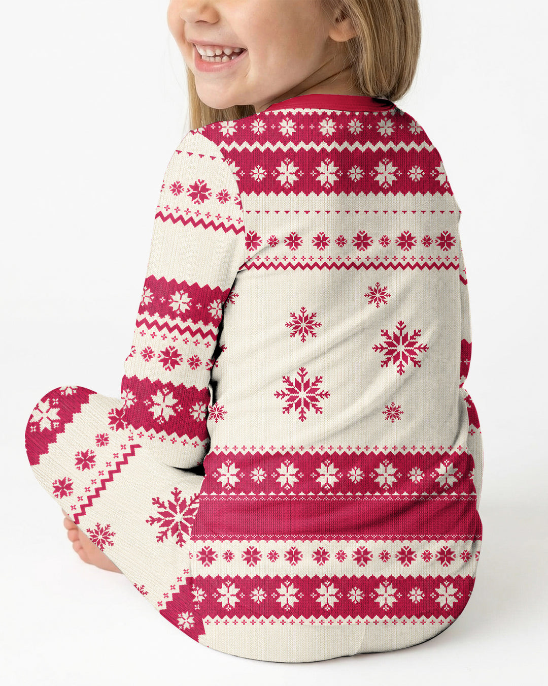 Custom Photo Protected By Pet Bamboo Two Piece Long Sleeve Pajama Set