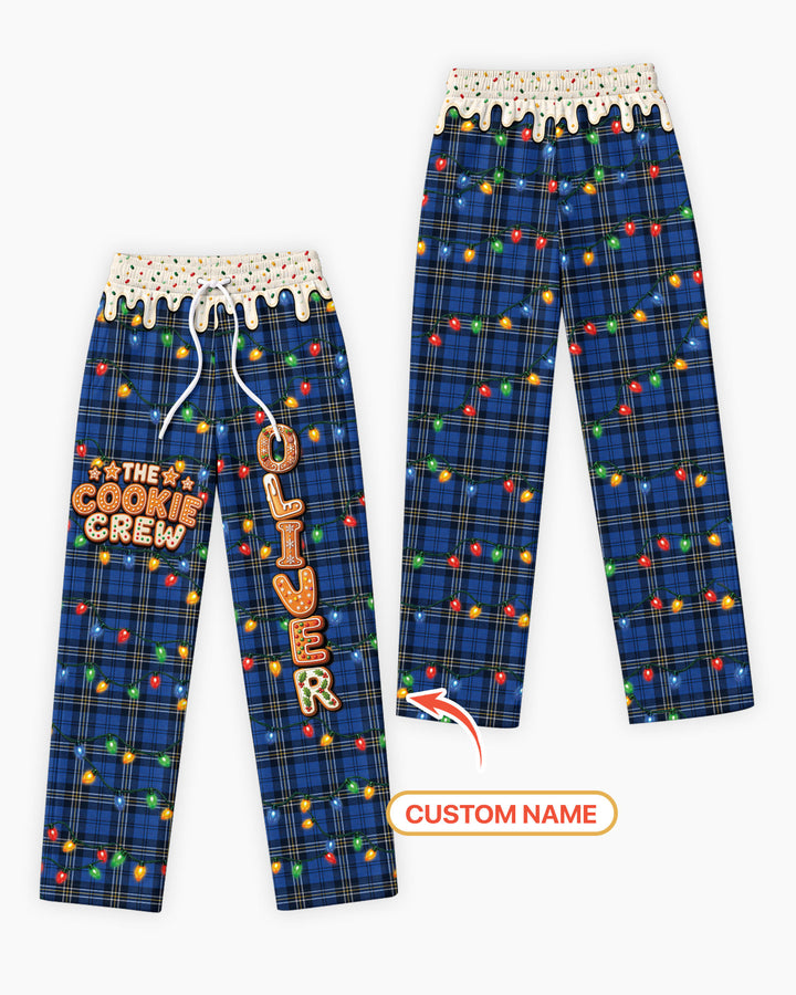 The Cookie Crew Custom Name Bamboo Men's Pajama Set